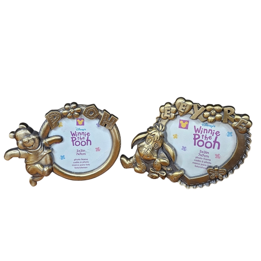 Winnie The Pooh - Pooh And Eeyore Picture Frames Set Of 2